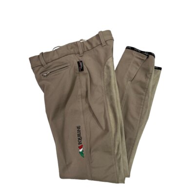 Equiline Pantalone da donna full grip scamosciato - ULTIMO PEZZO - taglia 42 beige