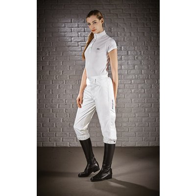 Equiline Pantalone pioggia unisex in nylon Pisa - ULTIMI PEZZI - colore bianco