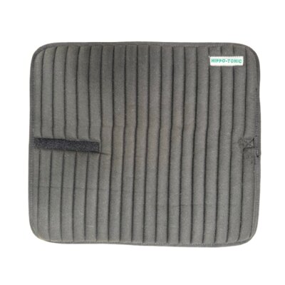 Hippo Tonic Set sottofasce da 2 pezzi con velcro - ULTIMO PEZZO - colore nero misura 50x44,5 cm