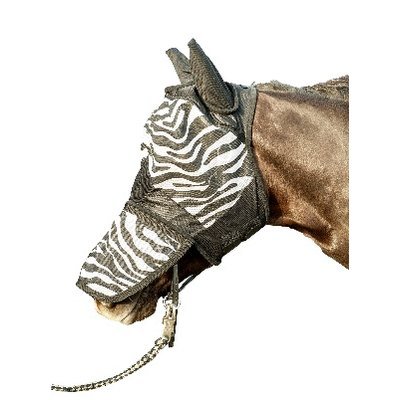 Hkm Sports Maschera antimosche Zebra