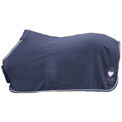 Hkm Sports Coperta in pile Bonnie colore BLU/ROSA - ULTIMI PEZZI -