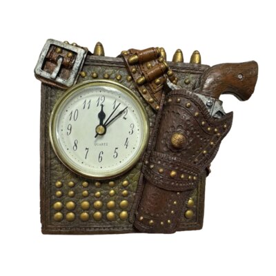 Magros Orologio decorativo con pistola e cinturone - ULTIMI PEZZI -