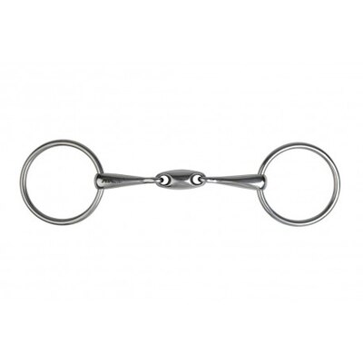 Metalab By Ekkia Bridle bit, double jointed, 14 mm