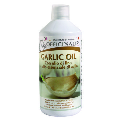 Officinalis  Garlic Oil 1L integratore per cavalli