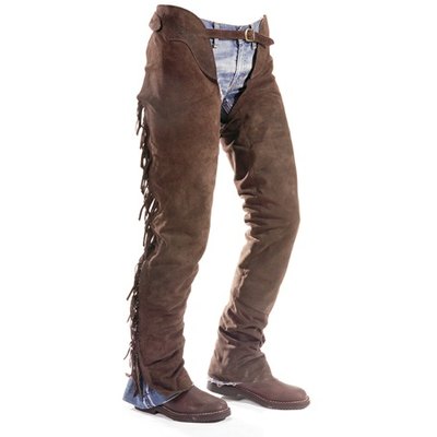 Pioneer Chaps in pelle scamosciata