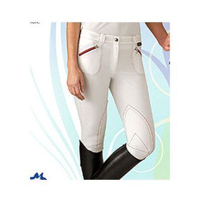 Sarm Hippique Pantalone donna da concorso sarm hippique modello Ariel - ULTIMI PEZZI - taglia 46it colore bianco