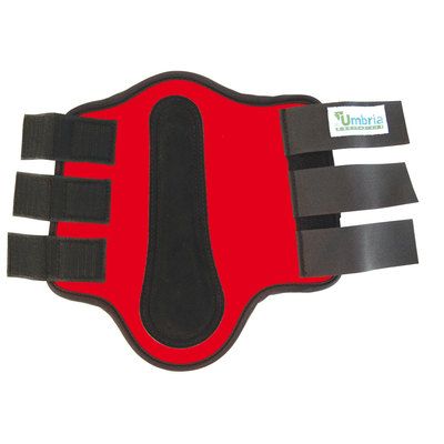 Umbria Equitazione Stinchiere in neoprene con rinforzo in pelle e chiusura in velcro - ULTIMI PEZZI -