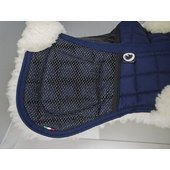 Burioni Salvagarrese con taglio anatomico in cotone e lana merinos con riporto in gel grip anteriore