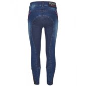 Busse Pantaloni da bambina simil denim - ULTIMI PEZZI -