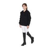 Equestro Felpa bambino/a unisex con zip e cappuccio - ULTIMI PEZZI - misura 10 anni