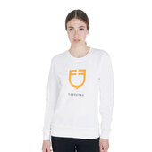 Equestro Felpa donna girocollo logo centrale - ULTIMI PEZZI -