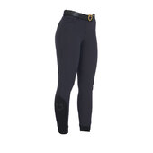 Equestro Pantaloni donna slim fit grip con logo Equestro