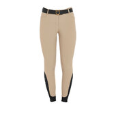 Equestro Pantaloni donna slim fit grip con logo Equestro