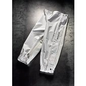 Equiline Pantalone pioggia unisex in nylon Pisa - ULTIMI PEZZI - colore bianco