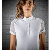 Equiline Polo donna in piquet tecnico Catherine