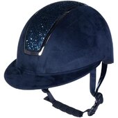 Hkm Casco modello - Lady Shield Sparkle - velluto con applicazione in glitter