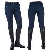 Hkm Sports Pantaloni da equitazione -Peach- con rinforzo in silicone - ULTIMO PEZZO - taglia D44/48 ITA colore bianco 