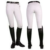 Hkm Sports Pantaloni da equitazione -Peach- con rinforzo in silicone - ULTIMO PEZZO - taglia D44/48 ITA colore bianco 