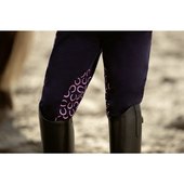 Hkm Sports Leggings bambina - Pink Pony - con silicone ginocchio