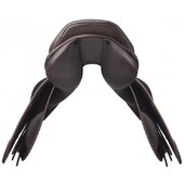 Prestige Sella PASSION da salto - doppiata con cuscini in latex 17/33 colore nero - IN PRONTA CONSEGNA