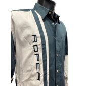 Roper Camicia western in cotone da uomo - ULTIMO PEZZO - taglia L