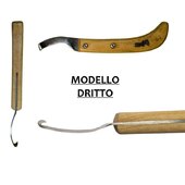 Triple M Coltello con manico in legno