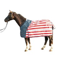 Coperta paddock Stars & Stripes con int.pile - ultimo pezzo