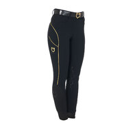 Pantaloni donna slim fit con grip sul ginocchio