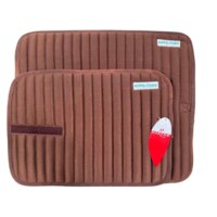 Set sottofasce da 4 pezzi con velcro - ULTIMO PEZZO - colore marrone