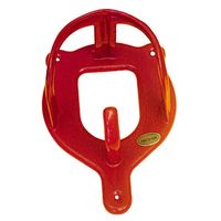 Portabriglie in metallo colore rosso - ULTIMO PEZZO -