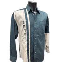 Camicia western in cotone da uomo - ULTIMO PEZZO - taglia L