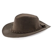 Cappello western in similcuoio idrorepellente