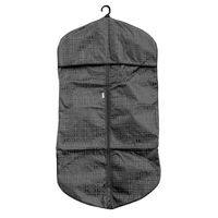 Porta-giacca in nylon con chiusura zip