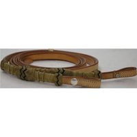 Redini western elite in cuoio harness, lavorazione rawhide, larghezza 1,6 cm - ULTIMI PEZZI - colore TESTA DI MORO